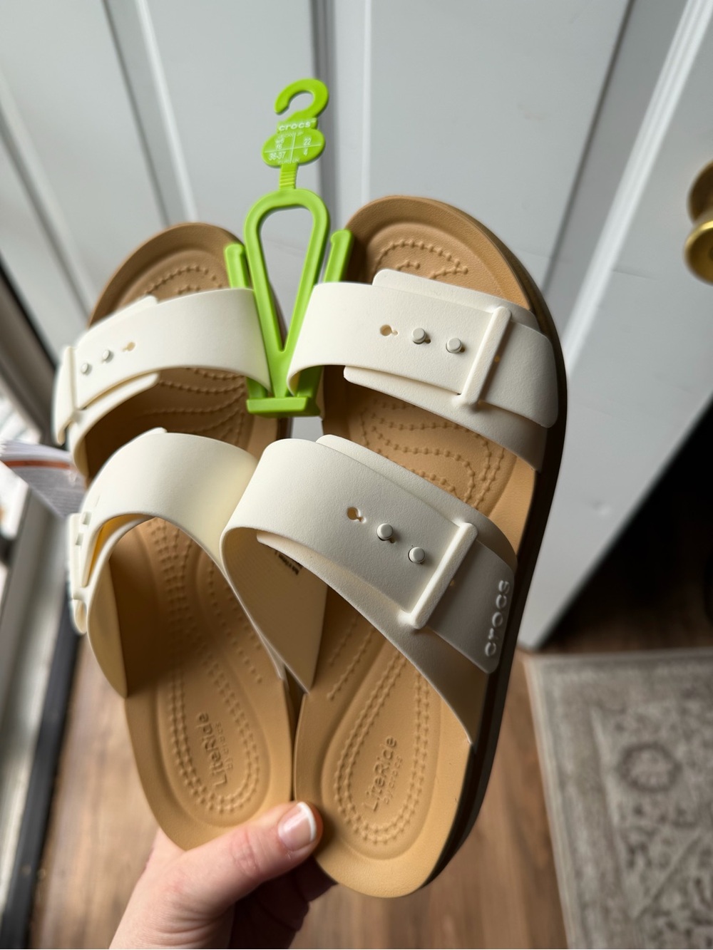 Crocs Brooklyn Buckle Low Low chalk white
